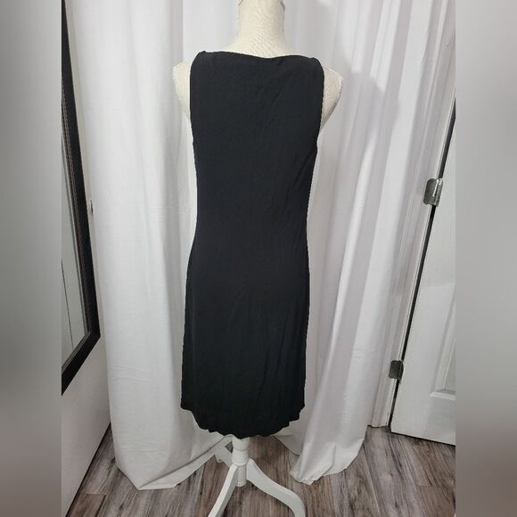 Vintage Andrea polizzi for Rex Lester black midi dress - Picture 2 of 9